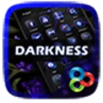 darkness golauncher ex theme android application logo